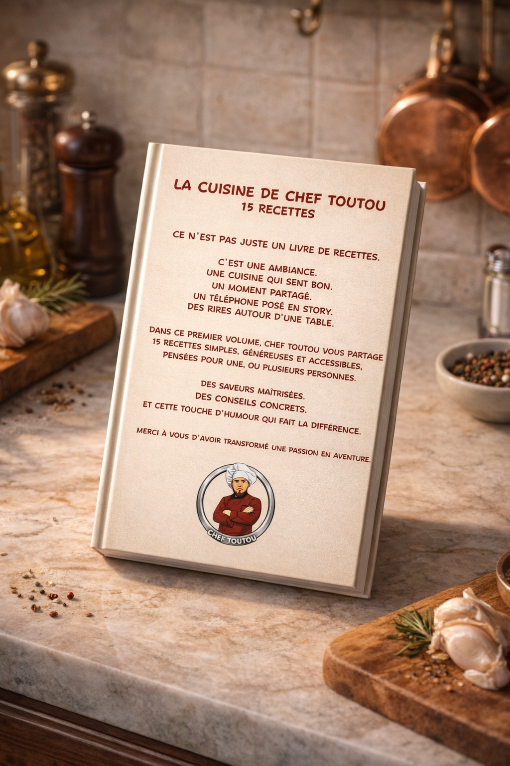 15 RECETTES DE CHEF TOUTOU